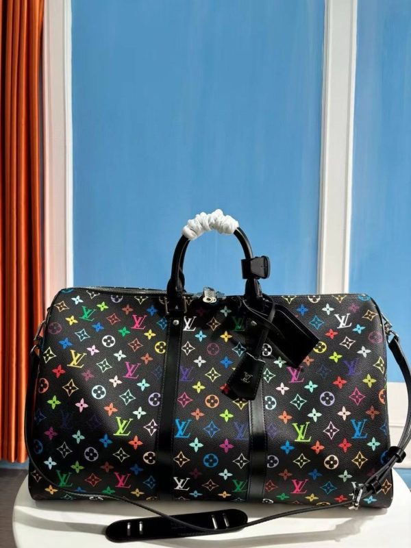 Bolsa Louis Vuitton KeepAll Murakami Takashi 50cm 2025