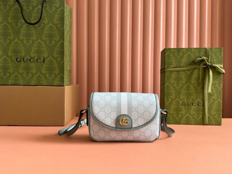 Bolsa Gucci GG Ophidia Mini – Gray/Blue