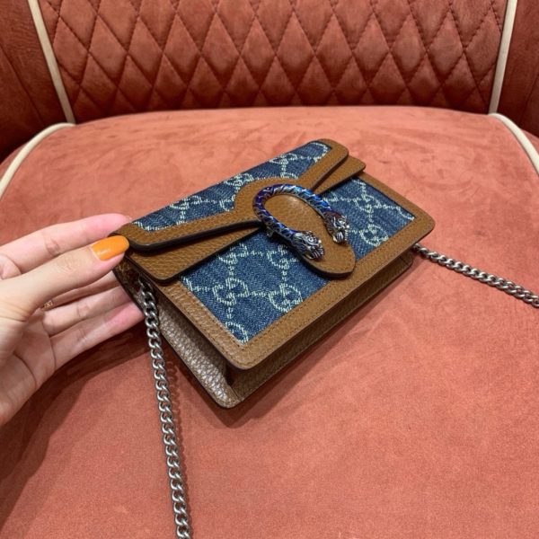 Bolsa Gucci Dionysus Super Mini Jeans - Image 6