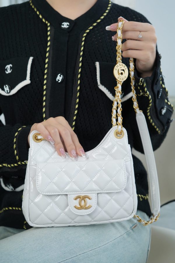 Bolsa CHANEL 23C - Branca - Image 2