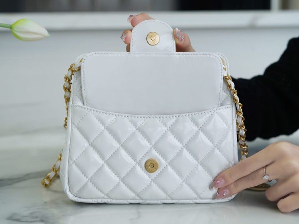 Bolsa CHANEL 23C - Branca - Image 3