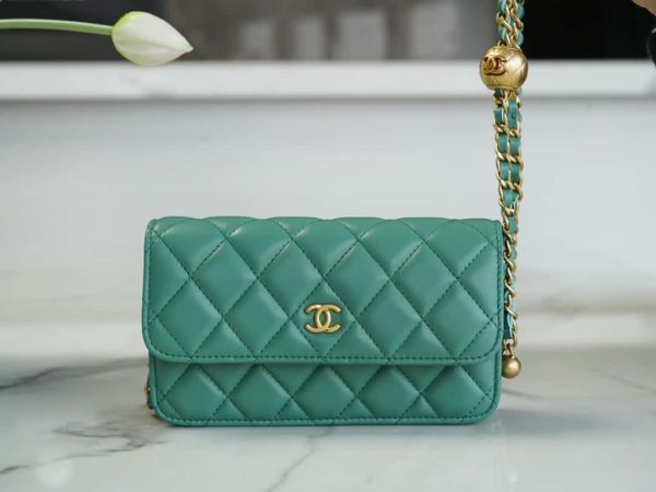 Bolsa CHANEL WOC 23C - Verde - Image 2