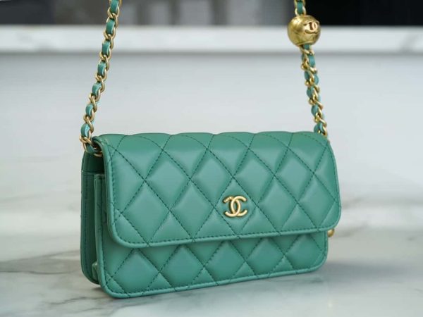 Bolsa CHANEL WOC 23C - Verde - Image 3