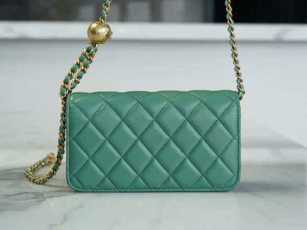 Bolsa CHANEL WOC 23C - Verde - Image 4