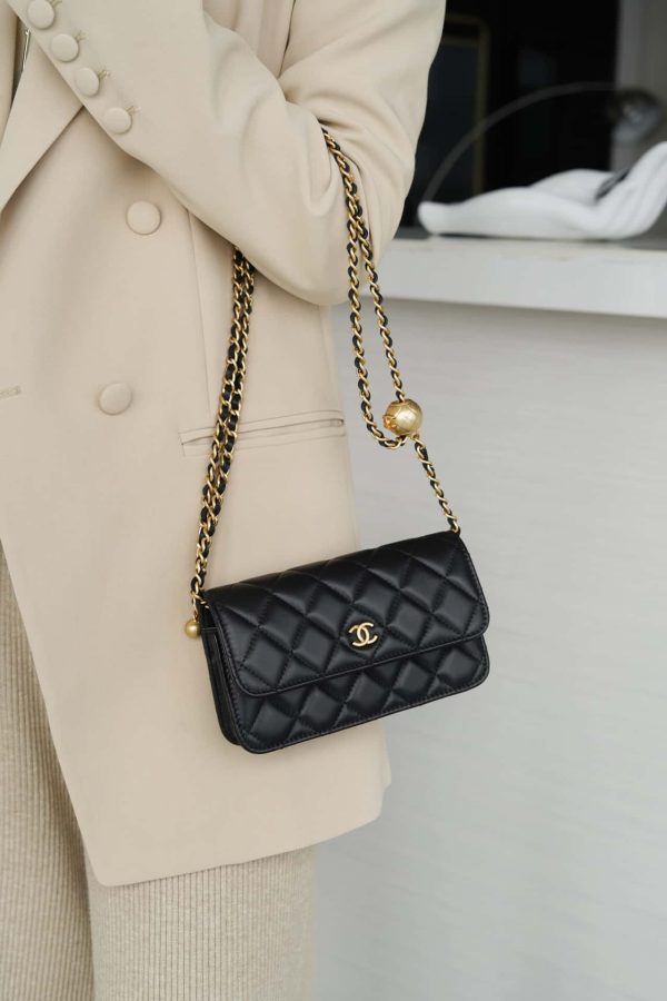 Bolsa CHANEL WOC 23C - Preta - Image 2