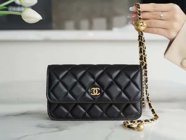 Bolsa CHANEL WOC 23C - Preta - Image 3