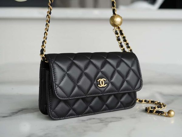 Bolsa CHANEL WOC 23C - Preta - Image 5