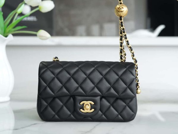 Bolsa CHANEL 23C Mini - Preta - Image 3