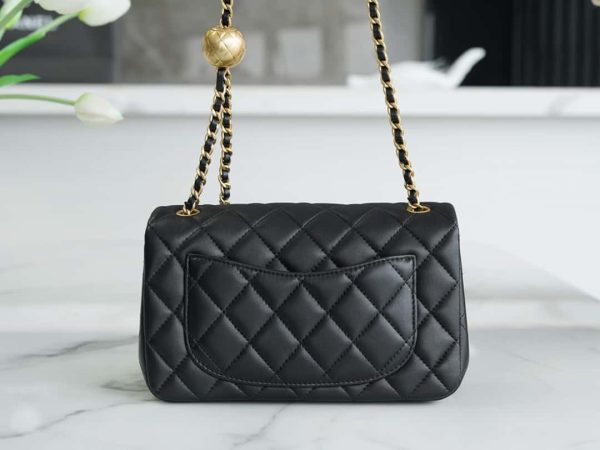 Bolsa CHANEL 23C Mini - Preta - Image 4