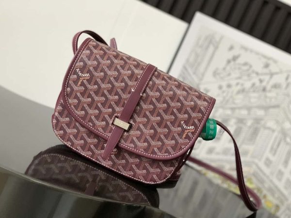 Bolsa  Goyard Belvedere - Burgundy