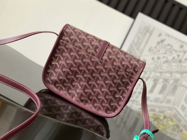 Bolsa  Goyard Belvedere - Burgundy - Image 2