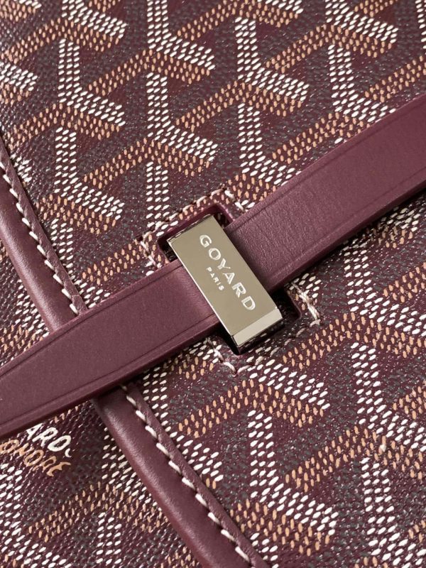 Bolsa  Goyard Belvedere - Burgundy - Image 5