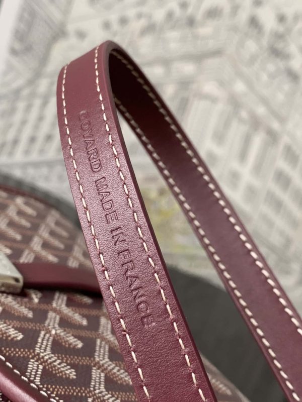 Bolsa  Goyard Belvedere - Burgundy - Image 6