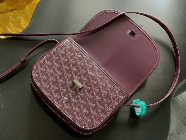 Bolsa  Goyard Belvedere - Burgundy - Image 7