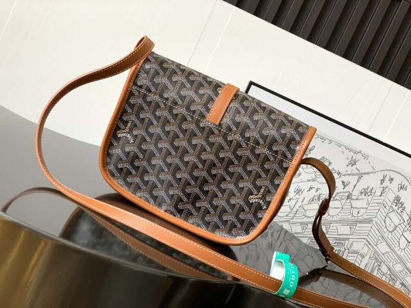 Bolsa  Goyard Belvedere -Black & Tan - Image 2