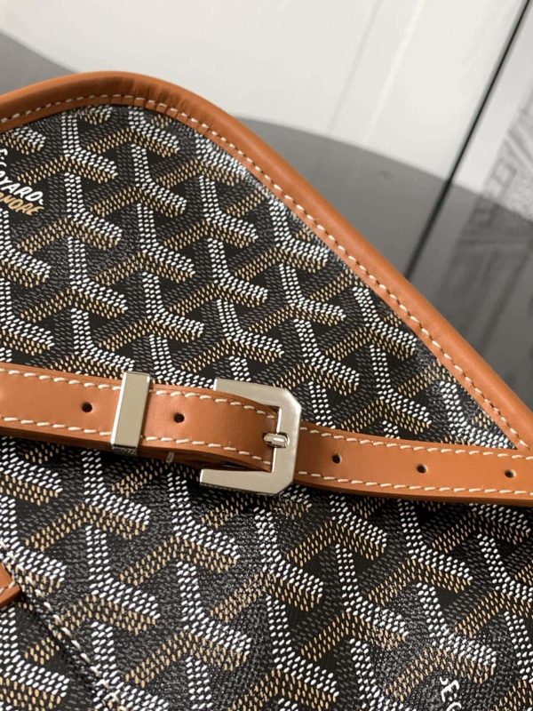 Bolsa  Goyard Belvedere -Black & Tan - Image 6