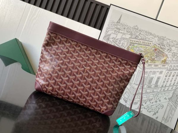 Bolsa  Goyard Conti Pouch - Burgundy - Image 2