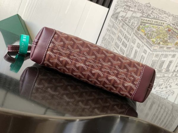 Bolsa  Goyard Conti Pouch - Burgundy - Image 5