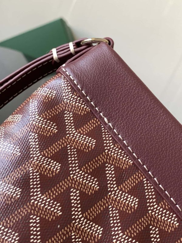 Bolsa  Goyard Conti Pouch - Burgundy - Image 4