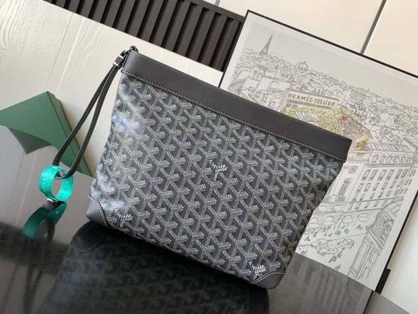 Bolsa  Goyard Conti Pouch - Grey