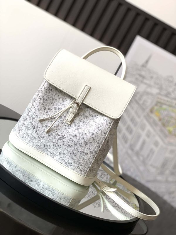 Bolsa  Goyard Alpin PM Backpack - White