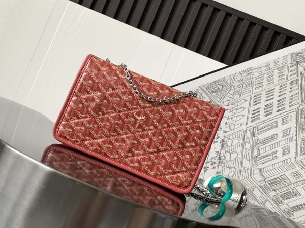 Bolsa  Goyard Strap Bag - Red