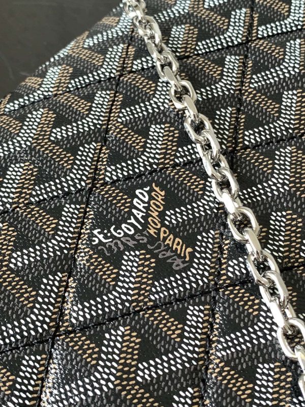 Bolsa  Goyard Strap Bag - Black - Image 6