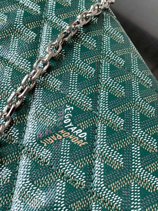 Bolsa  Goyard Strap Bag - Green - Image 5