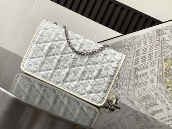 Bolsa  Goyard Strap Bag - White